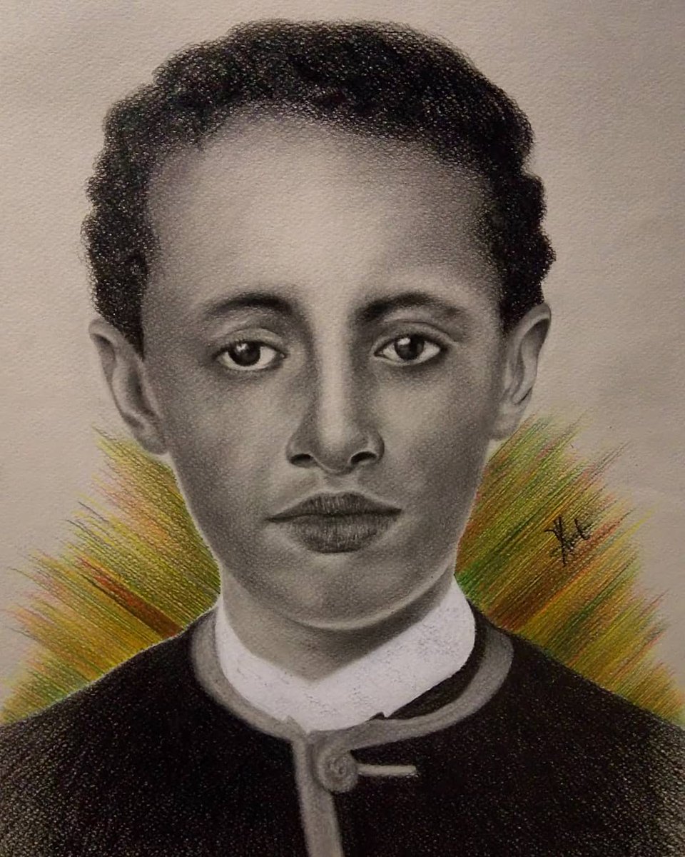 Addis Zeybe - አዲስ ዘይቤ (@addiszeybe) on Twitter photo Realistic sketch of Prince Alemayehu, son of Emperor Tewodros II. Thank you <a href="/Afroopowerr/">Yirgalem አበበ Haile**</a> for the sketch! For a bit more detail on his life read here:
en.gobenastreet.com/2019/05/22/rea…
#Ethiopia #History Realistic sketch of Prince Alemayehu, son of Emperor Tewodros II. Thank you <a href="/Afroopowerr/">Yirgalem አበበ Haile**</a> for the sketch! For a bit more detail on his life read here:
en.gobenastreet.com/2019/05/22/rea…
#Ethiopia #History