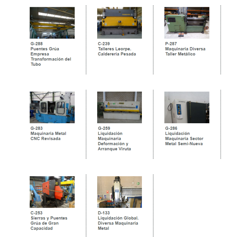 TILiquidaciones's tweet photo. ¿Aún no has visto todos los proyectos en liquidación de TIL?¡Tenemos cientos de lotes disponibles! Descúbrelos ahora aquí ➡️ https://t.co/UiLzuRSnel
#metalmecánica #maquinariaindustrial #máquinas #industrial https://t.co/iVFZlAiMMV