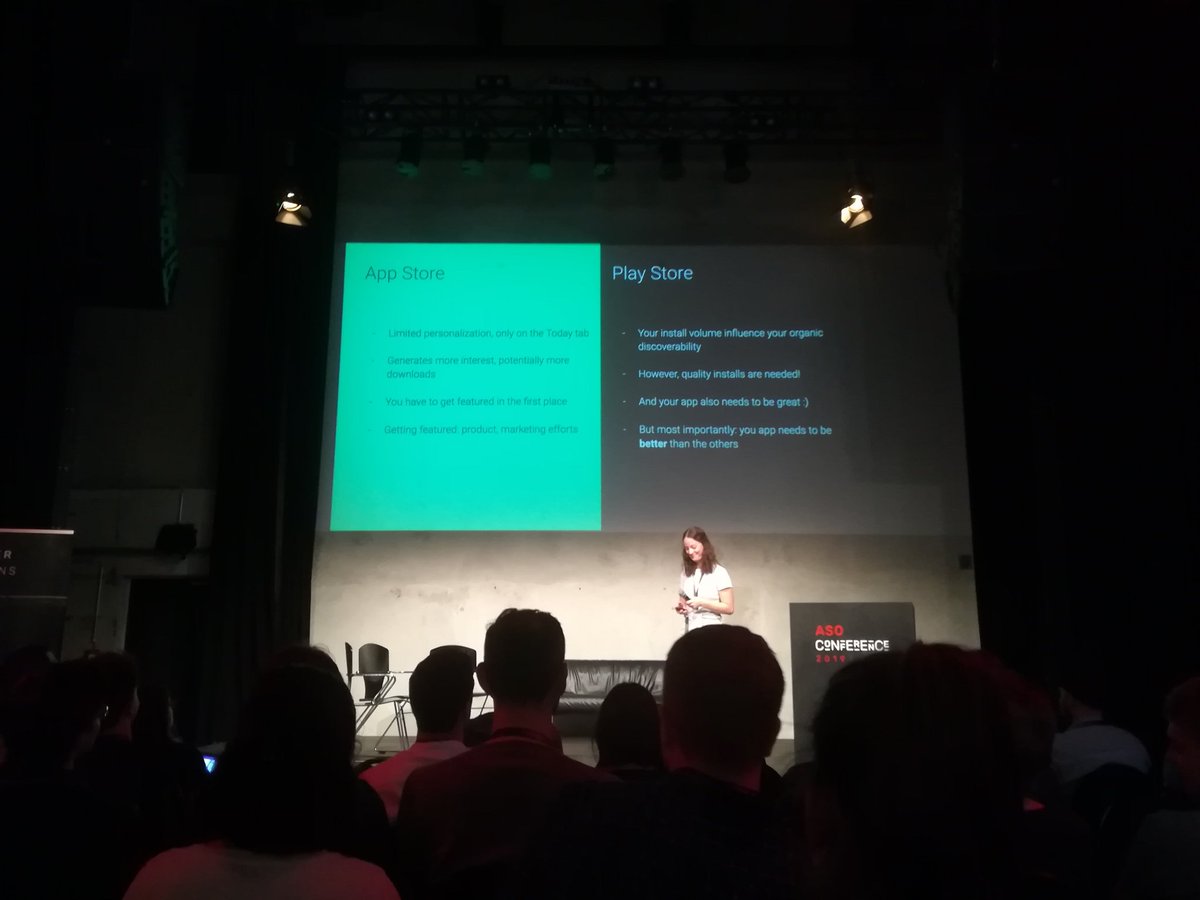 zosia_lach's tweet photo. @AudeBoscher "You have to be better than the others" #asoconference https://t.co/pjtefNK3jb