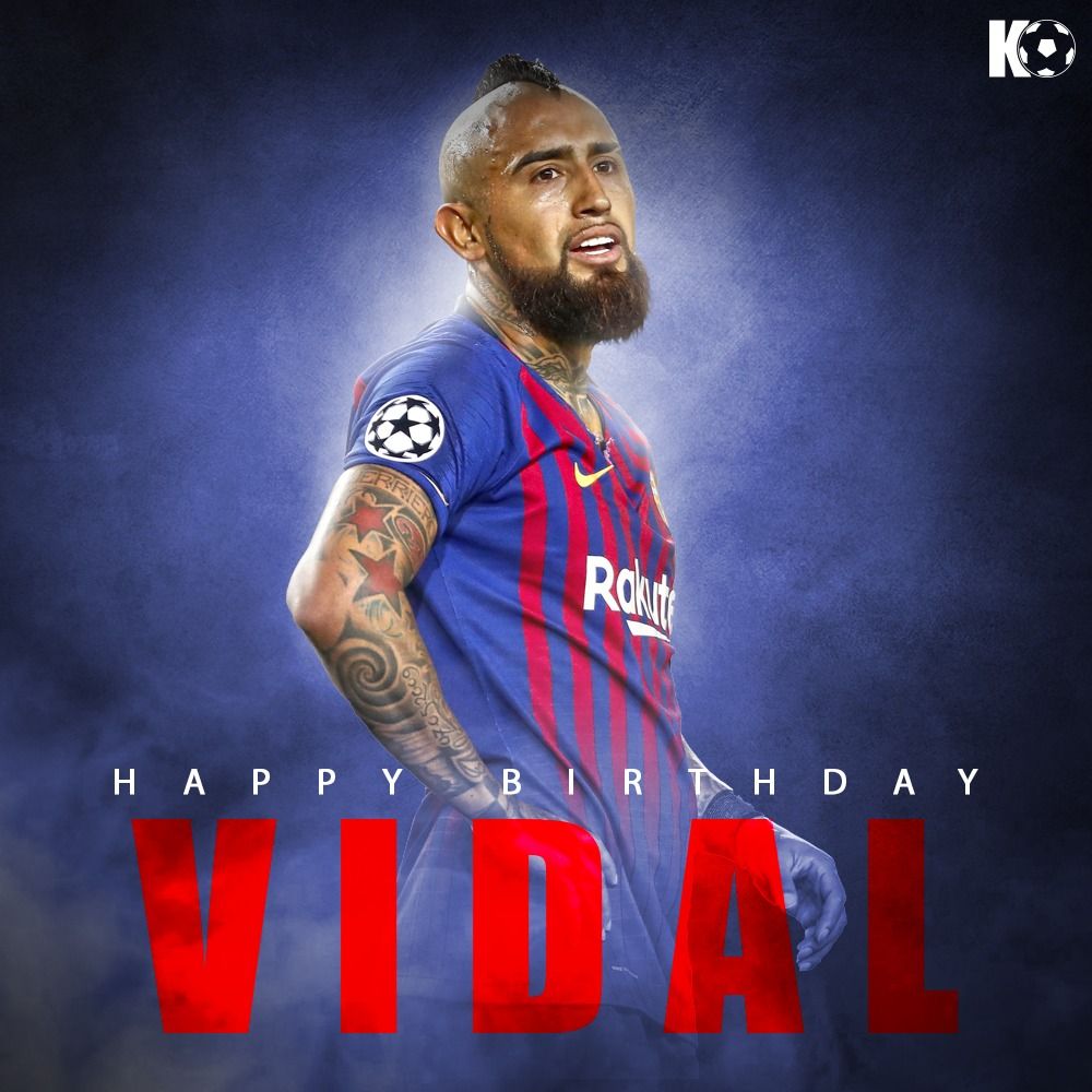 Join in wishing Arturo Vidal a Happy Birthday! 