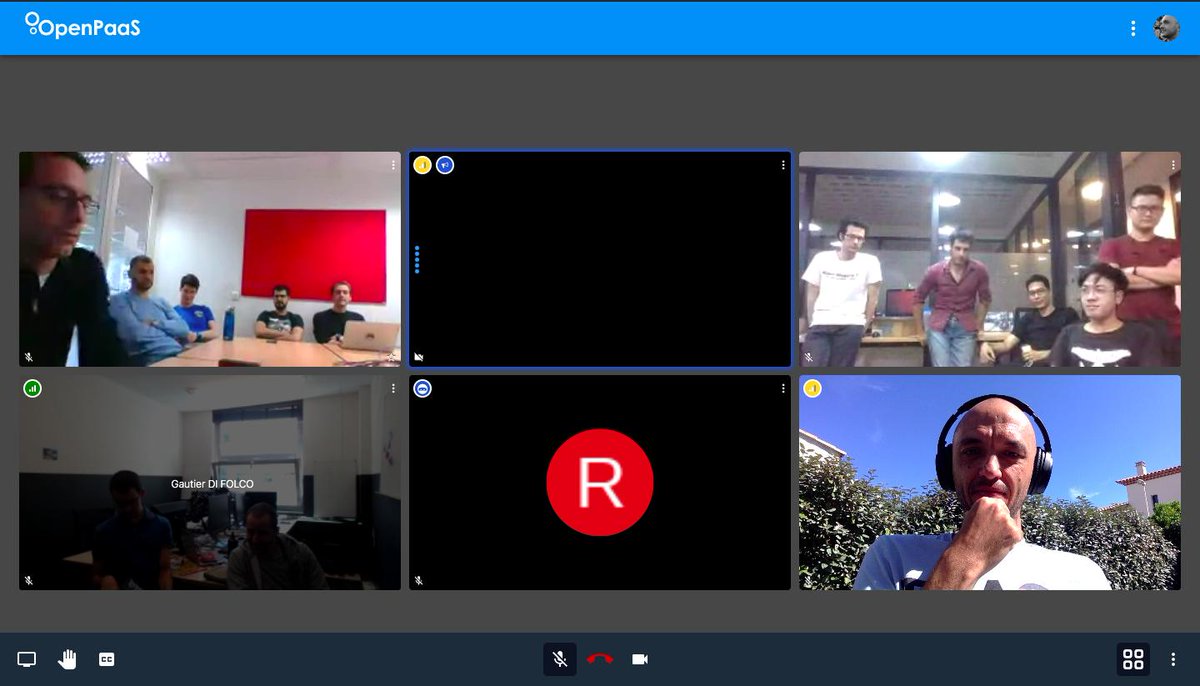 Happy to see <a href="/AwesomePaaS/">OpenPaaS</a> team members on so much locations!
We are looking for cool people to continue to grow the team, check offers at job.linagora.com #job #opensource