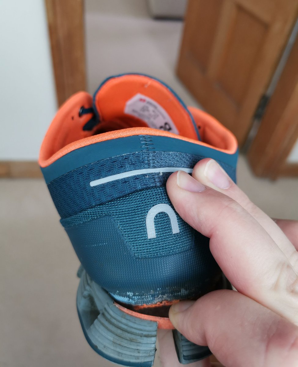 Marathon training must be going well, my <a href="/on_running/">On</a> On Cloud X are falling apart after 2 months and 250km of running. Just need them to hold together for one more long run..