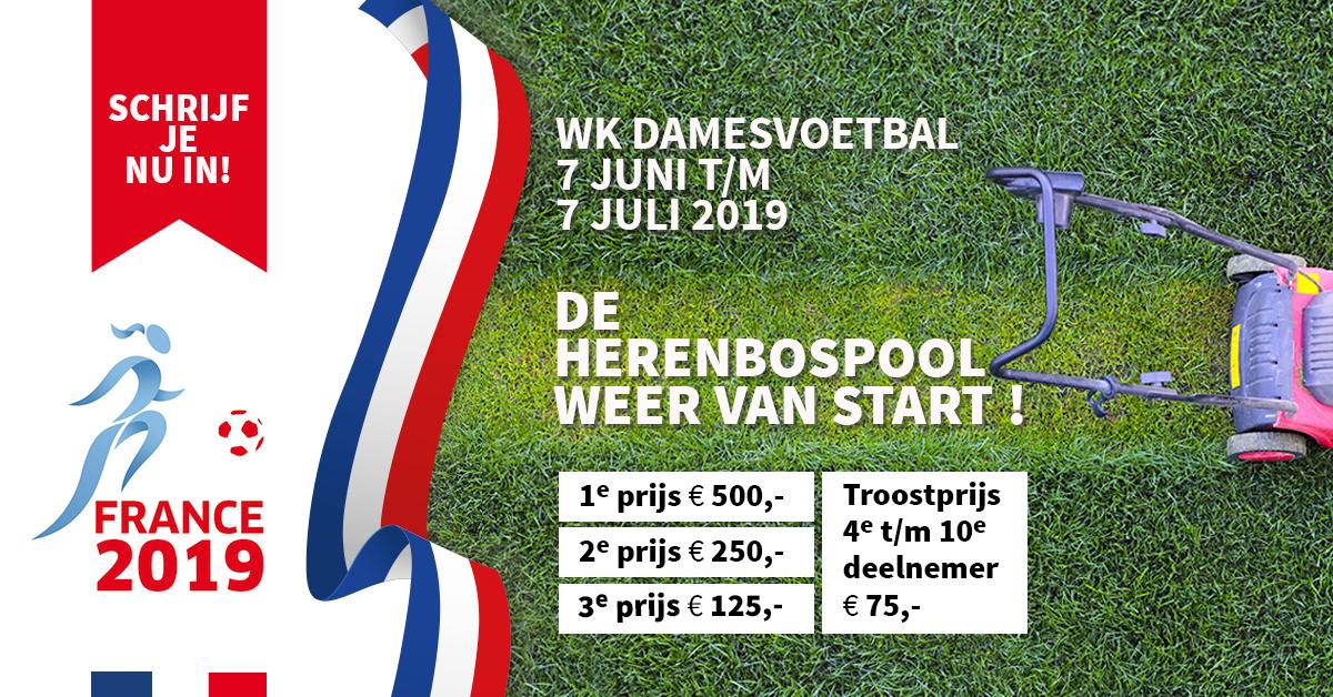 De Herenbospool is vanaf vandaag officieel geopend! 
Schrijf je in en maak kans op mooie prijzen! 🤩⚽️🏆🥇

Ga voor meer informatie naar: herenbos.nl/herenbospool/