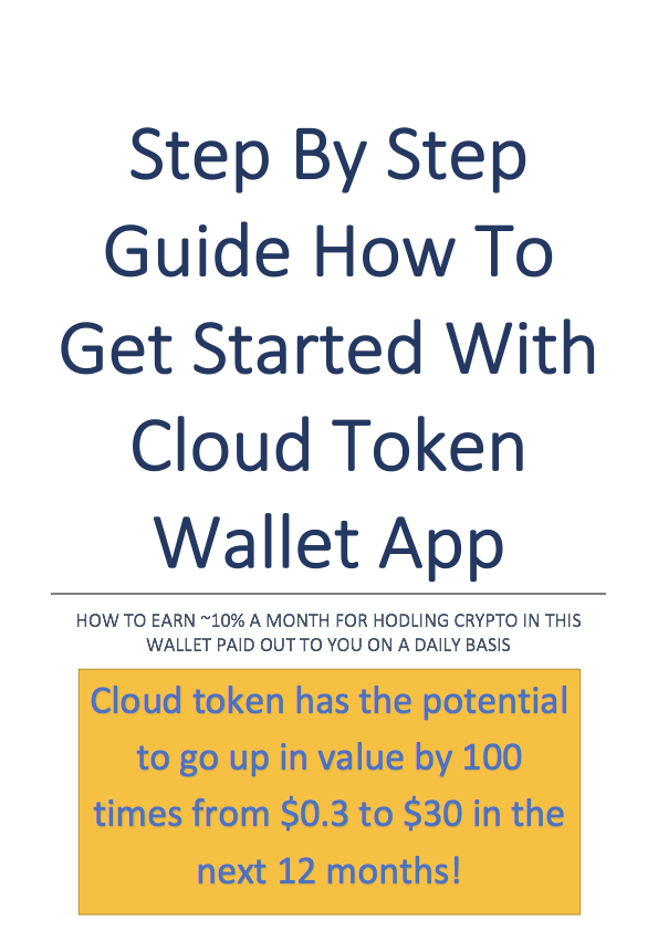 crypto_token's tweet image. Get this cloud token...its worth a millions of dollar in the future,  lets make everyone fortune..All details, steps by steps are in this PDF file...So accumulate as many cloud token as you can..as within 12 months it will be 100x just like plus token at the moment..Get them...