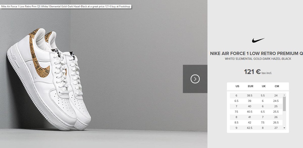 air force 1 price with tax