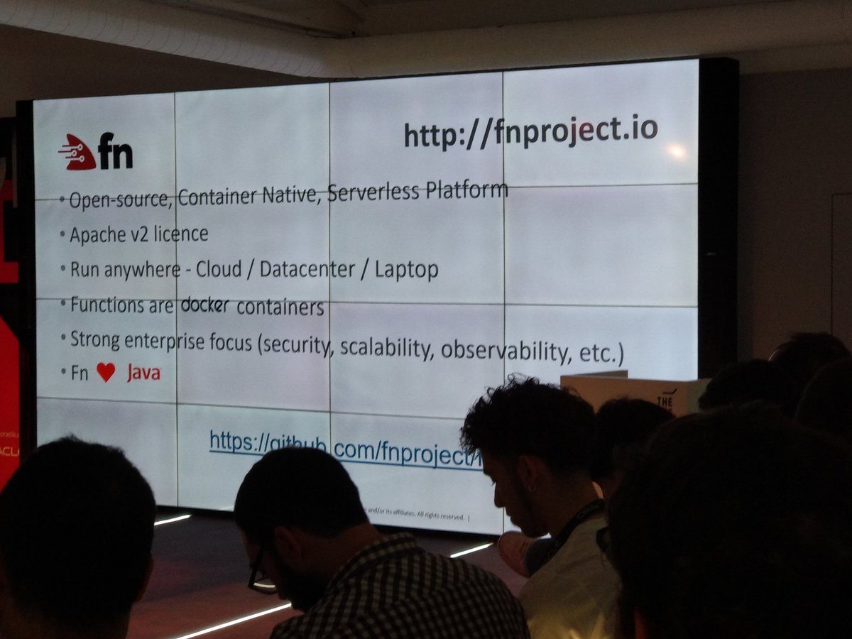 FGarciaMarin's tweet image. #OCodeExploreSP Hay futuro para Java en #serverless