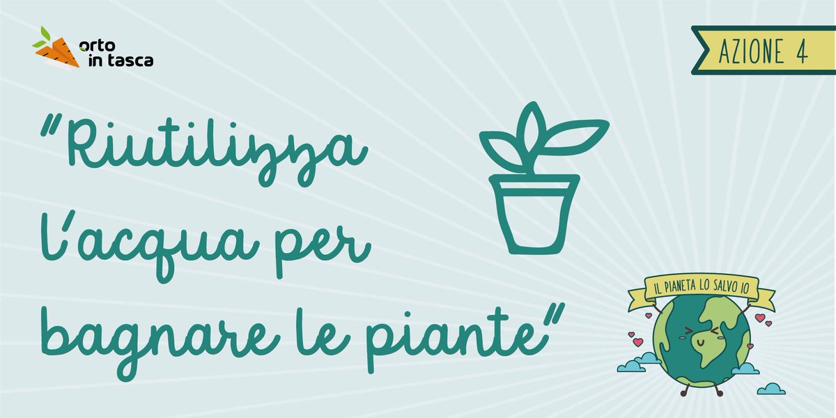 💦L'acqua è preziosa, sprecarla è brutta cosa! Avete mai pensato di riutilizzare l'acqua di cottura dei cibi per bagnare le piante? 

#acqua #riciclo #acquapiovana #ecologia #savetheearth #ecologia #ambiente #ilpianetalosalvoio