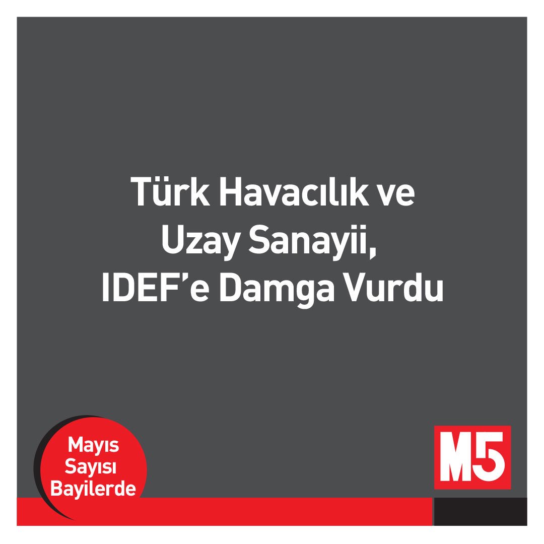 M5Dergi's tweet photo. Türk Havacılık ve Uzay Sanayii, IDEF'e Damga Vurdu
https://t.co/J3kuYdNZIg
#IDEF #IDEF2019 #IDEF19 #uzay #turkiye #havacilik https://t.co/dANQBqfMyZ
