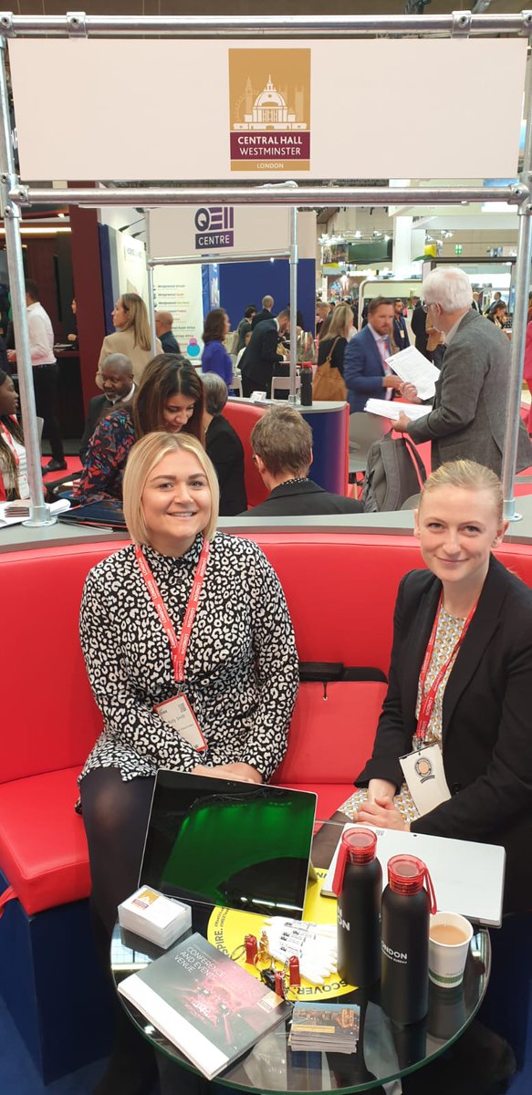CH_Venues's tweet photo. Happy day 2! Be sure to meet our sales team to find out more about our iconic venue. Join them on the @London_CVB F400 stand! #IMEXTeamLondon https://t.co/Ey35KNP9tK