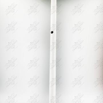 Door Curtain Pole 106cm Black Rising Portiere Rod 42 Long Charles Rowley