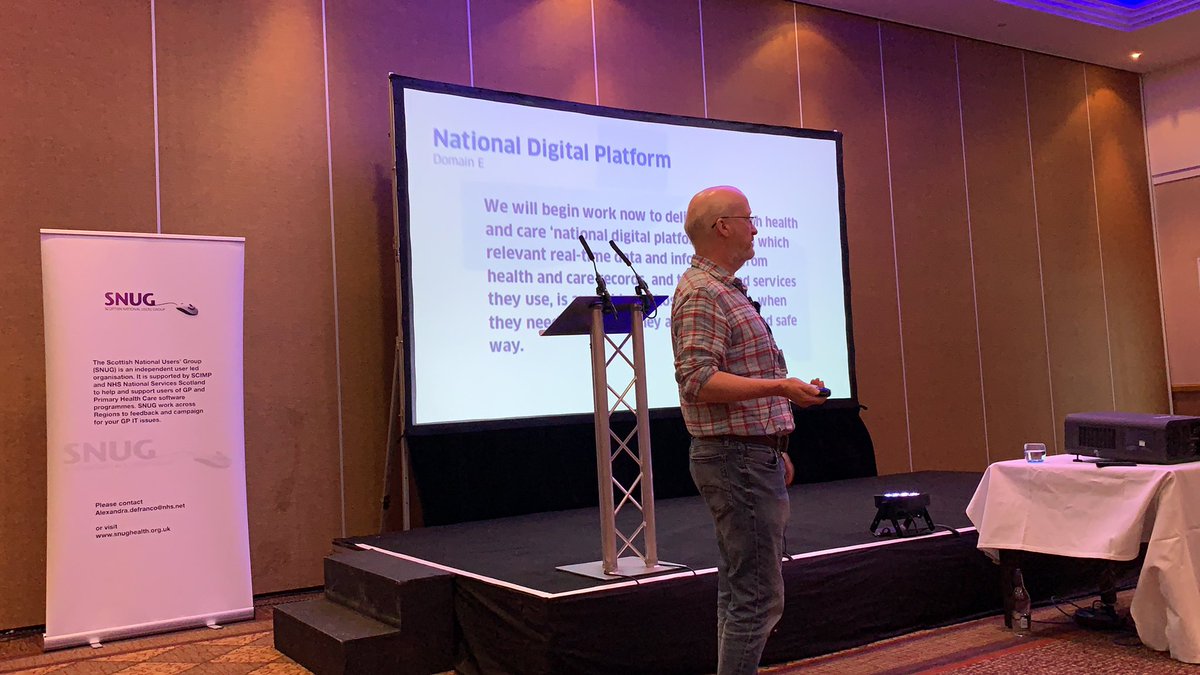 Ian M Thompson (@ianmthompson) on Twitter photo <a href="/docpaulmiller/">Paul Miller</a> introducing National Digital Platform at #snugmembersday2019 exploring how NDP might impact on GP IT world. <a href="/docpaulmiller/">Paul Miller</a> introducing National Digital Platform at #snugmembersday2019 exploring how NDP might impact on GP IT world.