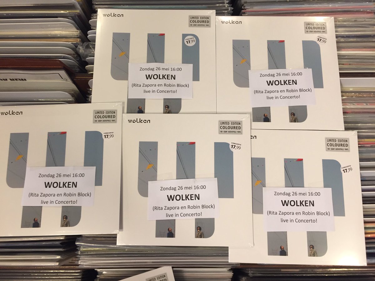 Zondag 16:00 instore WOLKEN! <a href="/RitaZipora/">Rita Zipora</a> @robinblockmusic