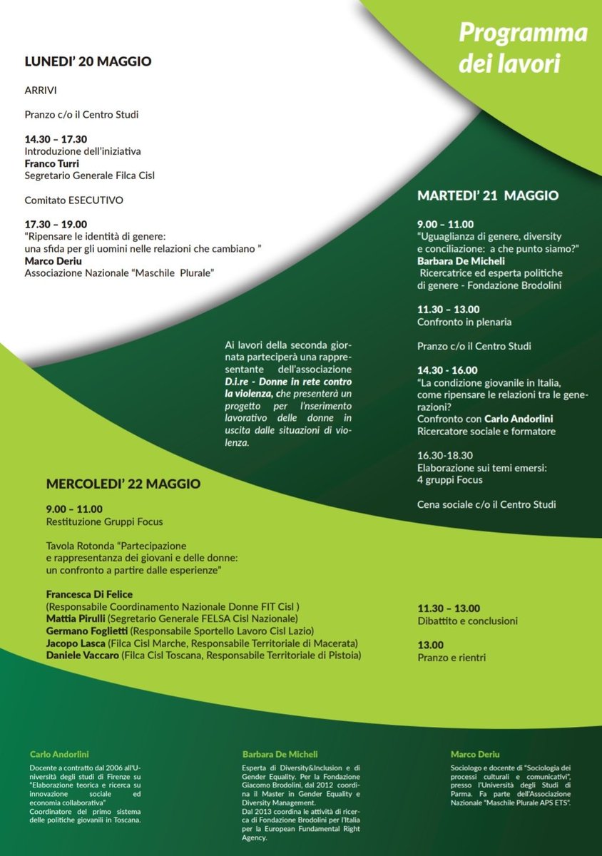 LucaTassi72's tweet photo. Tavola rotonda conclusiva del seminario @FilcaCisl "Che Genere di Organizzazione - partecipazione e rappresentanza dei giovani e delle donne: un confronto a partire dalle esperienze" partecipa Jacopo Lasca @FilcaCislMarche portando la sua esperienza di giovane sindacalista https://t.co/iW9bjrDh6I