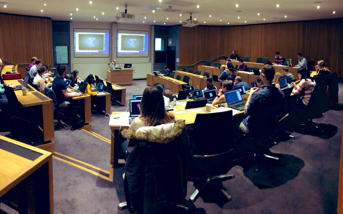 CCG_MOE's tweet photo. Ongoing workshops - DAY 2 - EU UGM & Conference #OxfordUK #CCG_UGM2019EU > AM: #SBDD and #AntibodyModeling #ProteinEngineering / PM: #LBDD #MOEsaic and #ProteinAlignments #ProteinModeling #ProteinDocking
Great attendance! 😀 #DrugDiscovery #Biologics #MedChem #CompChem #CADD https://t.co/YKCXmc25X3