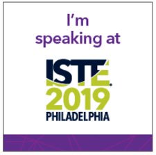 MrsBrem's tweet photo. Next month I’ll be on my way to present at #iste19 in Philly! 🥨🔔 Come to my poster session on Mon 6/24 to learn about how my #math7 &amp; #math7plus students took learning into their own hand w/ #fortnitevsmath. It’s gonna be EPIC!💥 #meetthemwheretheyare #wonderwake #drivefwd https://t.co/ycHCTbxJtX