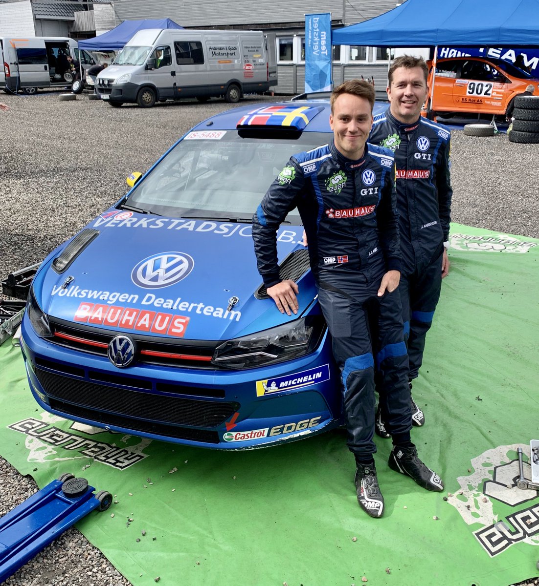 More gravel action is just around the corner, very much looking forward to <a href="/rallydeportugal/">Vodafone Rally de Portugal</a> in the #Volkswagen #PoloGTIR5 with <a href="/swerallywrc/">Jonas Andersson</a> ! #WRC2 #TeamEVEN 🇵🇹