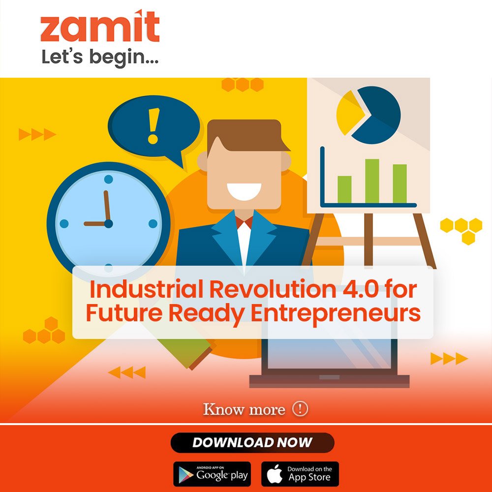 Zamit_India's tweet photo. Industrial Revolution 4.0 for Future Ready Entrepreneurs
Download #zamit to read the most important #eduTechupdates
Google Play- https://t.co/zAq1LTTFfT
App Store- https://t.co/2LoU91hYbN
#FutureReadyWithzamit #zamitTime #zamit #eduTechapp #EduTechupnews #FutureReadyParents https://t.co/ODiuL4PM5h