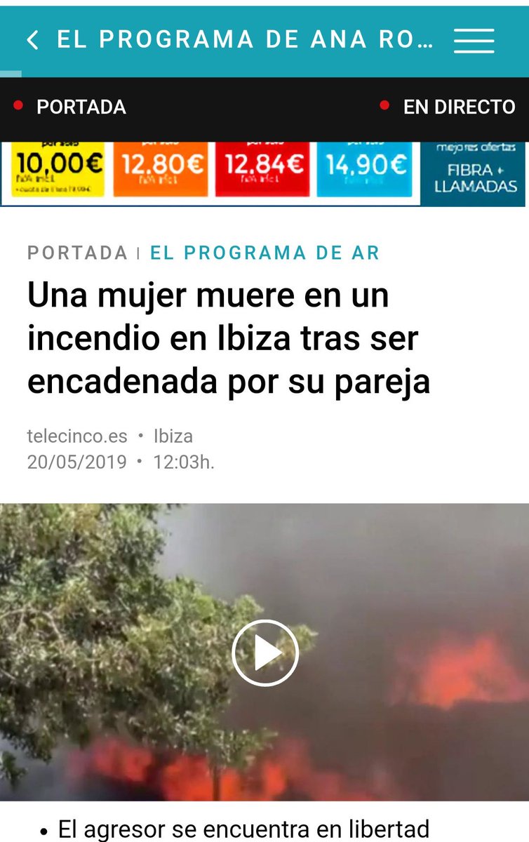 comunicadoras8m's tweet photo. Te atan, prenden fuego a la vivienda, ardes viva y... para @telecincoes tu solita te mueres. No, no nos cansamos de dedirlo: no morimos, nos asesinan #PeriodignoFeminista @anarosaq @informativost5 https://t.co/vk2RPVx7yO