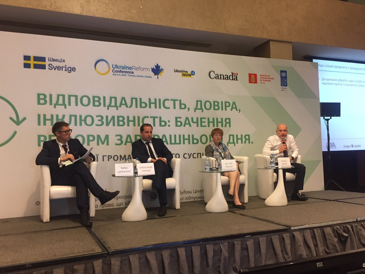 kmorcos_'s tweet image. ‘Why does business support the Toronto Principles &amp;amp; key reform priorities?...bc the private sector needs to trust in the supremacy of rule of law’ Tomas Fiala, President European Business Association @RPR_ua #urc2019 #UkraineReformConference @UkrReformConf