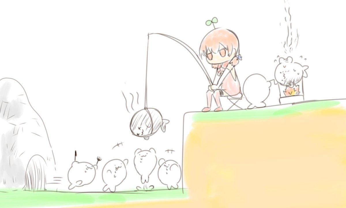 スカウトされ
訓練を受けるあいきゃんふらい
#ふたばあーと #あいきゃんふらいあーと 