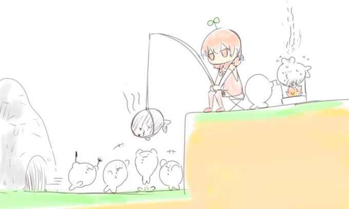 スカウトされ
訓練を受けるあいきゃんふらい
#ふたばあーと #あいきゃんふらいあーと 