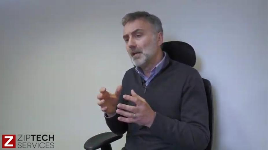 ziptechservices's tweet photo. In the last clip taken from this particular interview with the #Ziptech CEO we see Jim Simpson talking about the four key elements of #DigitalTransformation and why they are so important for businesses to understand. https://t.co/pnnWKWmkhA https://t.co/Nxssd4bQqw