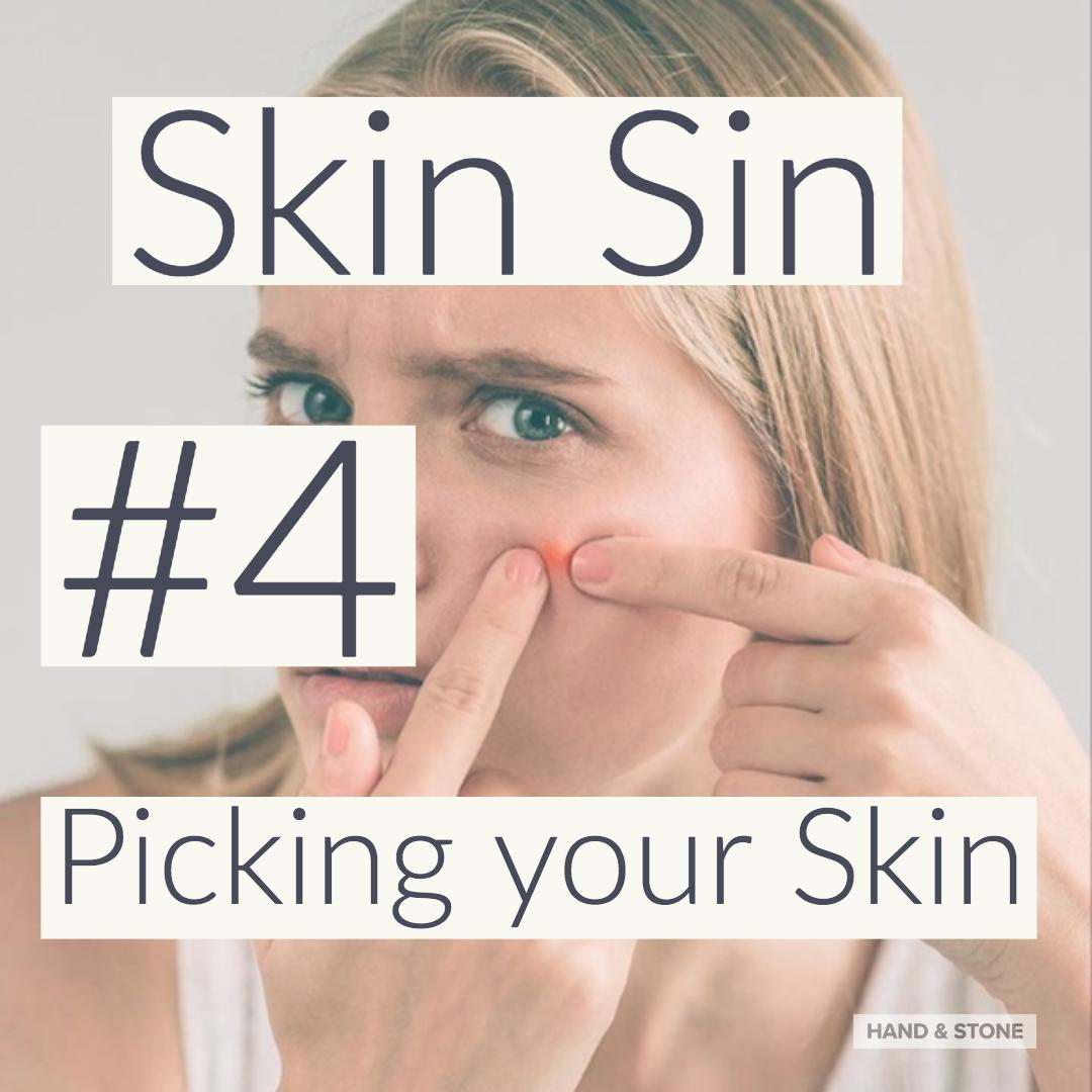 You can actually make the pimples worse when you pick and try and pop. Better to follow a good skin care routine and schedule regular facials with our master estheticians 😊 #professionalskincare #skincareregime #facial  #facials #handandstonefacials #acnetreatment #oilyskincare