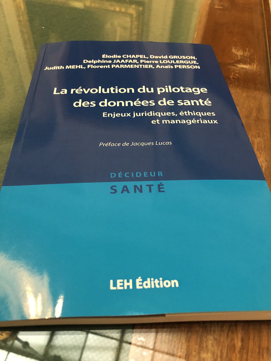 J’aurais bien voulu... merci surtout aux auteurs @ElodieChpl <a href="/deljaafar/">JAAFAR Delphine</a> Pierre LOULERGUE <a href="/judithmehl27/">Judith Mehl</a> <a href="/FlorentParmenti/">Florent Parmentier</a> <a href="/anais_person/">Anaïs</a> et à <a href="/Jcqslucas/">Dr.Jacques Lucas</a> pour sa préface. J’espère que ce livre aidera dans un débat qui doit être le plus ouvert possible sur ces questions majeures #LEH