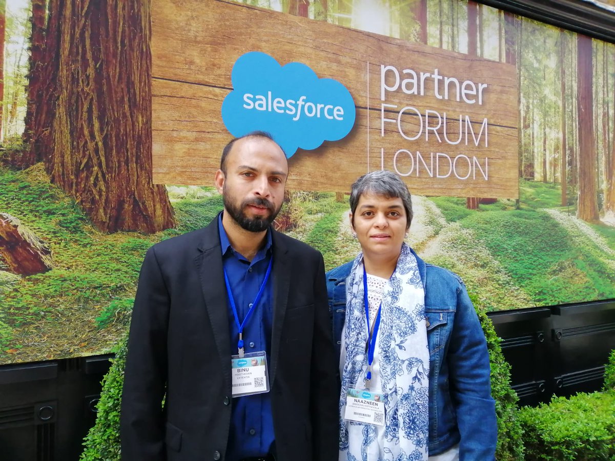 Extentia_Cloud's tweet photo. Naazneen, @Komal_Khilnani and @bmoothedan are at the @salesforce Partner Forum. Trust, innovation and customer success are all on the agenda for today. Excited? You bet!
Let us know if you’re here too. We’d love to meet! (https://t.co/rujuhRMxzZ) #SalesforceTour @partnerforce https://t.co/ZZ5cQhTpat