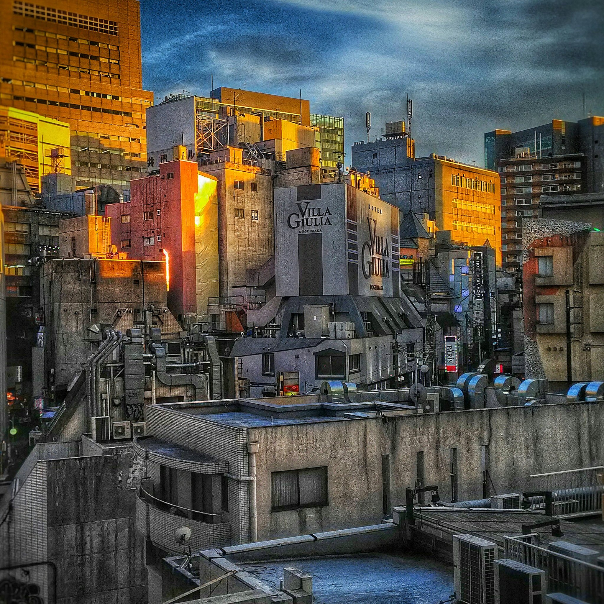 渋谷の楽器屋から見える景色がスチームパンク風味で最高だった えのげ 渋谷の楽器屋から見える景色がスチームパンク風味で最高だった えのげ