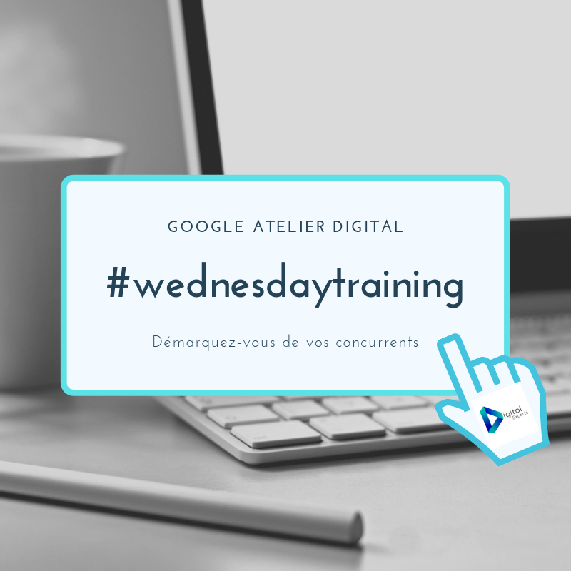 JonVerheyden's tweet photo. #WednesdayTraining : Démarquez-vous de vos concurrents  
> https://t.co/oYvaE38tp7 

L'analyse de la concurrence constitue un élément clé de votre stratégie en ligne. Elle vous permet de positionner correctement votre activité sur le marché.
#GoogleAtelierDigital #DigitalExperts https://t.co/2rQxXvJ5P0