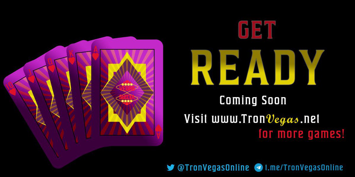 Dendorion's tweet photo. Get ready for @TronVegasOnline their new game #Texasholdem! 🙏🚀

☑️ Closed beta in 2 days💪
☑️ If team is satisfied launch = 🔜

Play games and Mine  #VCOIN to receive daily #dividends! 😍

https://t.co/fxTnQsn6We the fairest #dapp on the #tron network! ®️

#tron
#TRX
#Crypto https://t.co/hwTMzcy4Yu