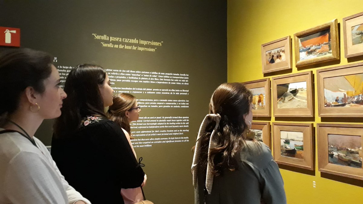 EncUniv's tweet photo. Esta mañana hemos visitado el @MuseoSorolla! Un lugar mágico en todos los sentidos! #EU19 #inspiración #cultura #arte #música #ciencia #diálogo #reflexión #VeranoAlumniCollege #VeranoUniversitario https://t.co/CscpmUJAAA