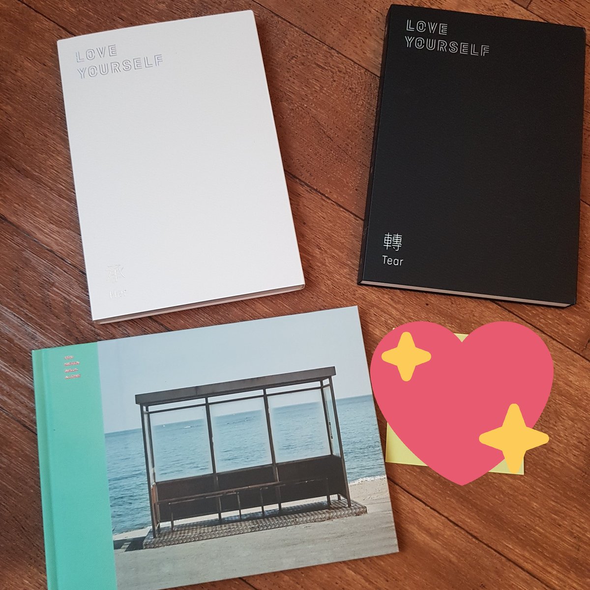 _Juulia02_'s tweet photo. WTS
Each 10€ plus Shipping 
BTS 
- LY Tear O Version 
- LY Her E Version 
- YNWA
#BTS #BTSatMetLife #BTSARMY #BTSTrade #BTSTRADING #btssale #KPOP #kpoptrade #BTSLOVEYOURSELF #btsalbum #btsselling #BTS2019 https://t.co/OrnEMaEP3l