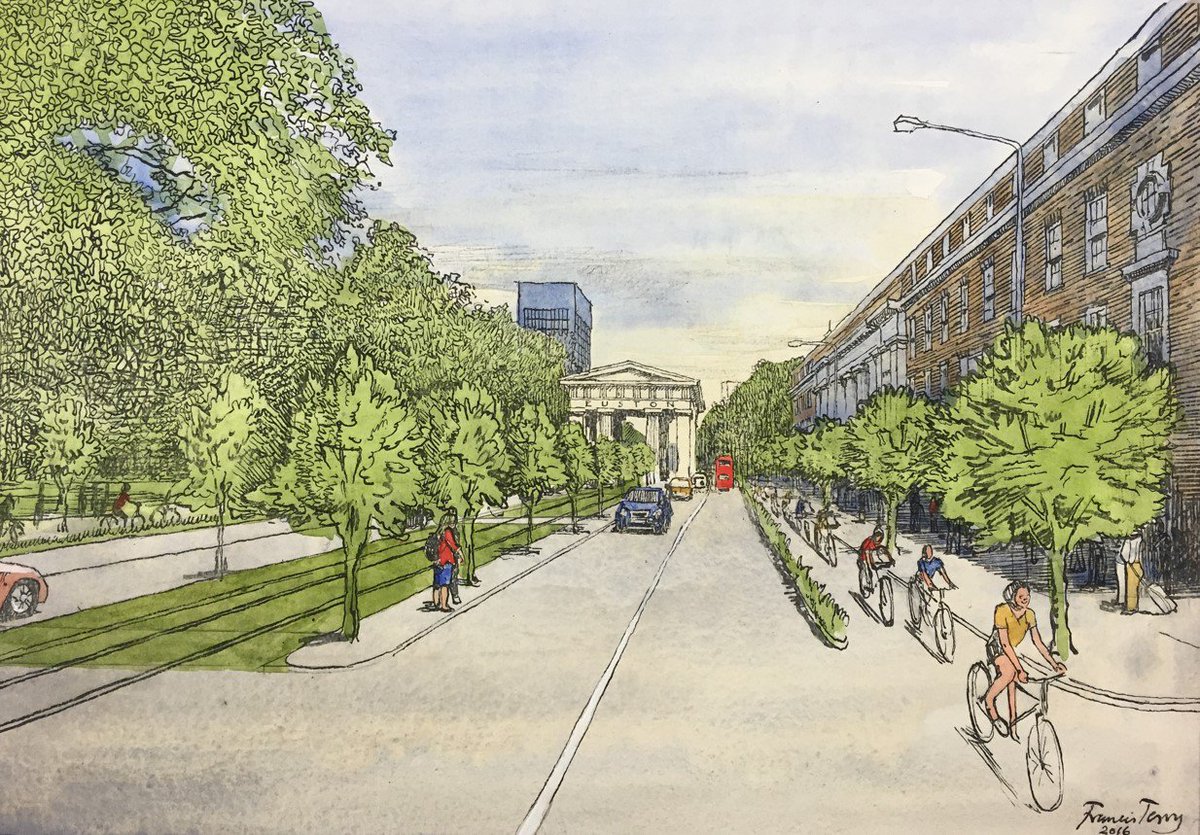 createstreets's tweet photo. How can we #CreateBoulevards to turn London's arterial roads into boulevards with more intensity of use &amp; more beauty? @RobertKwolek @kierantoms &amp; Nicholas Boys Smith from @createstreets will be talking at @UDGUrbanUpdate #PeopleFriendlyBigStreets tonight at @HTADesignLLP https://t.co/KoZXCZRPAS