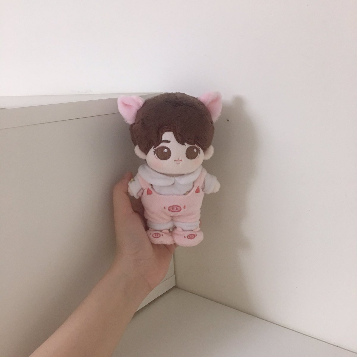 PeterPanSyndr17's tweet photo. Piggy is back🐷🐷🐷🐷
#라이관린인형 
#라이관린
#LAIKUANLIN https://t.co/PBlIlaKtSp