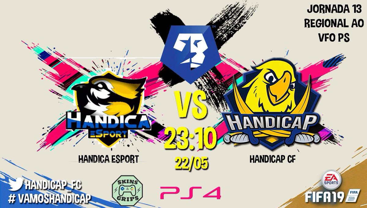 TheHatefulXI's tweet photo. ⚽️Decimotercera Jornada Regional AO
🆚 @Handica_eSport 
⌚️ 23:10
📹 En directo desde nuestro canal de twitch https://t.co/Mb602W9ji6

El verdadero y único Handicap visita a su marca blanca con el objetivo de ser campeones de invierno y cerrar una gran primera vuelta

#GoHandicap https://t.co/KXZmFKMtJs