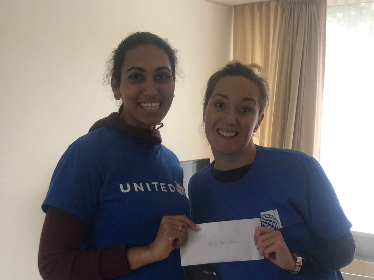 Cheryl_AMS's tweet photo. So proud of my team for raising €700 for https://t.co/URm3i8oVmd they will use the money to buy 5 new bikes for the kids in Africa!!! #capams #volunteering @weareunited  #GivingBack #beingunited #africafamilyfoundation #fundraising @KristenLynn_UA https://t.co/sbzUpcsjeo
