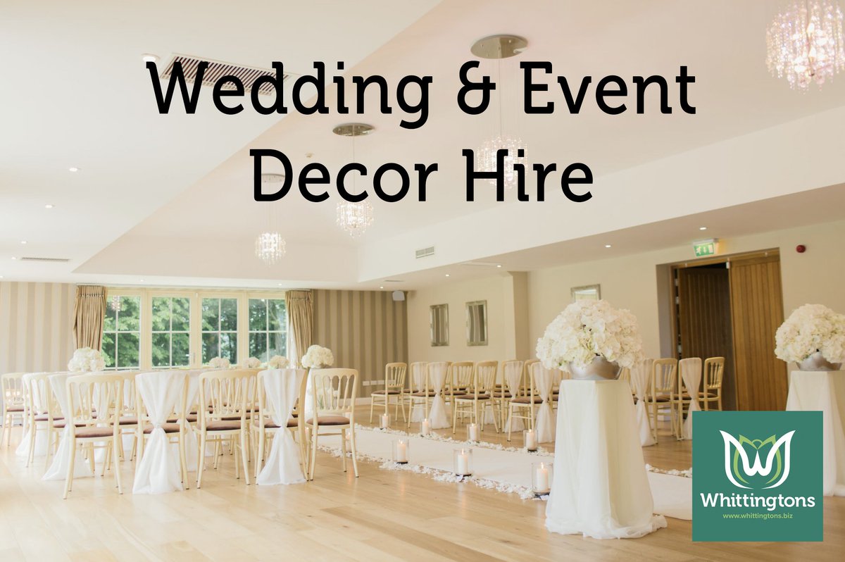 Hello #WeddingHour 😀

We now offer a hire service on a range of our wedding and event decor items at our Bristol store.

Find out more here:
whittingtons.biz/wedding-event-…

#Bristol #WeddingHire #EventDecor #ArtificialFlowers #FlowerWalls #BlossomTrees #CentrePieces #PostBoxes