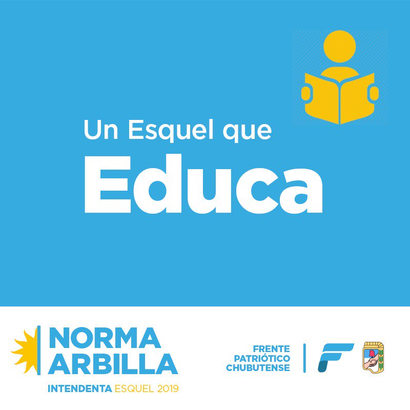 Hoy miércoles a las 12hs, estaré en el Aula Magna de la sede Esquel de la UNPSJB para compartir con la comunidad universitaria nuestra perspectiva sobre "Políticas para jóvenes y estudiantes".
#EsquelQueQueremos
#ChubutNosUne 
#HayOtroCamino