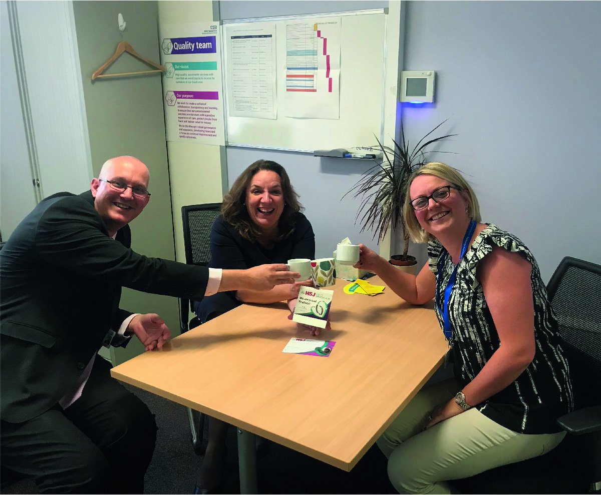 HIOW_ICS's tweet photo. We're proud to be a finalist for the HSJ Value Awards 2019. Thank you @HSJ_Awards for the tea! Looking forward to tomorrow. #HSJvalue @KimJone34364207 @ICON_COPE @ipcnurse @EllenMcNicholas #ICON #Copingwithcrying https://t.co/4dzJau8arW