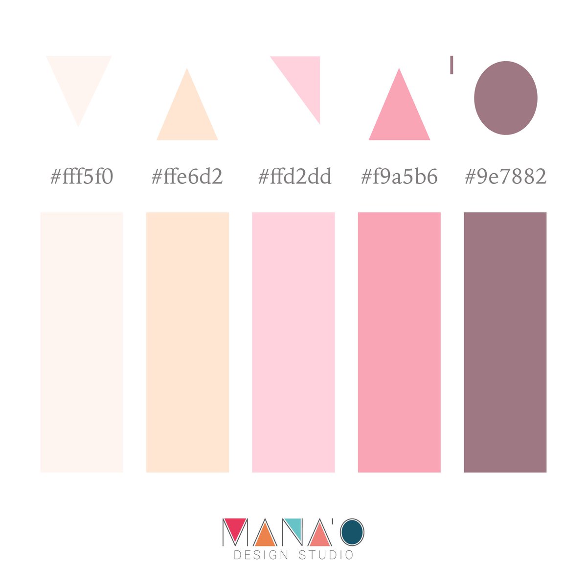 ManaoDesign's tweet photo. Do you like this color palette? Use it on your website, invitations, corporate image or at home decoration. Tag that person you know will love it.

#imagencorporativa #diseñografico #logotipos #graphicdesign #colorpalette #pink #lightpink #manao #manaolovers https://t.co/nGV1sGF6jo