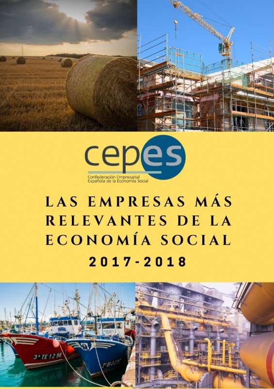 ¿Sabes cuáles son las empresas de la #EconomíaSocial más relevantes del año 2018? Se han analizado a más de 900. Echa un vistazo a nuestro ránking: cepes.es/noticias/558_r…