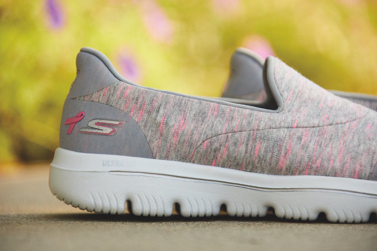 skechers go walk breast cancer shoes