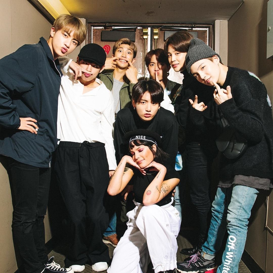 [Picture] BTS X Halsey [190522]