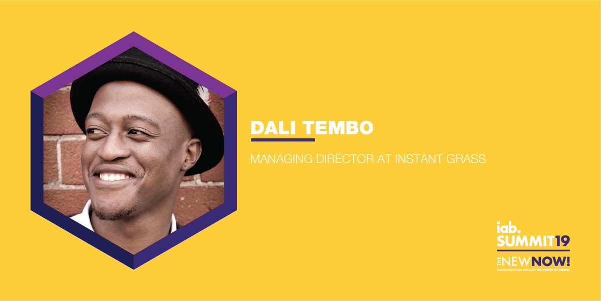 iab_sa's tweet image. We welcome @instantgrass MD @DaliTembo to the #IABSummit19 #Biztrend19 panel: Dali is a leading strategic mind canvassing how globalisation is affecting Africa's youth with a marketing post-grad honours and an MBA specialising in emerging markets. Join in: howler.co.za/iabsa