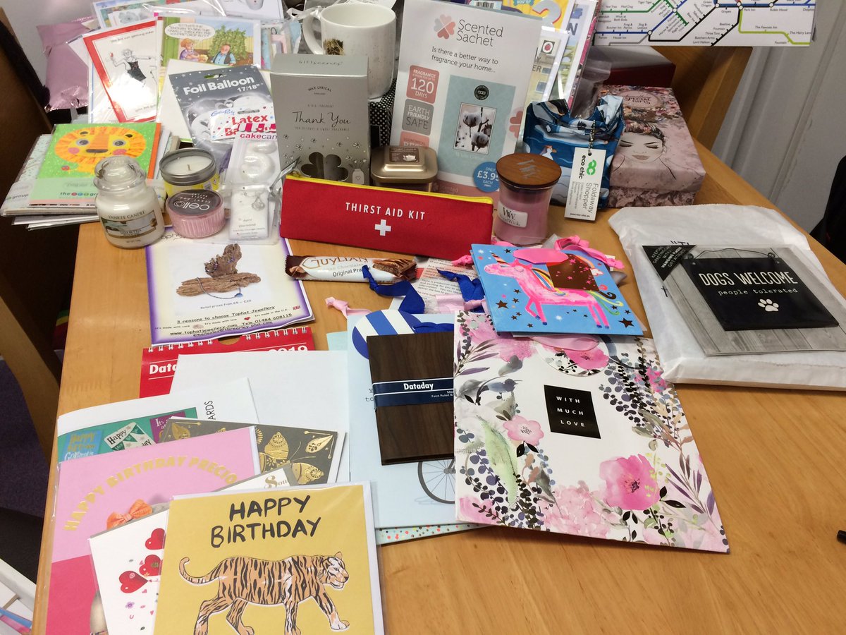 A look at the new member goodie box at Sweets n’ Things #Worle with Chris &amp; Denise #Cardgains @CyrilService <a href="/Prog_Greetings/">PGBuzz.net / Progressive Greetings</a> <a href="/greetingstoday/">Greetings Today Mag</a> @sweets