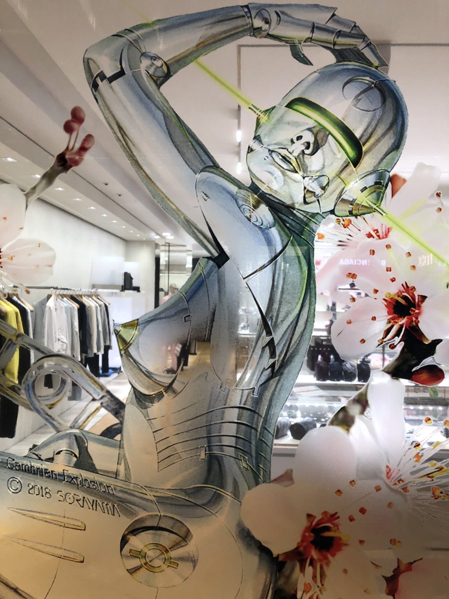 TechNoirLab's tweet image. FUTURE PROOF at @Dior in Taipei, Taiwan. The highlight of our teams trip to Asia to begin our foundations here working on a big project. 👽🛸 #FashionTech #HijameSoryama #Robot #Robotics #Futuristic #Future