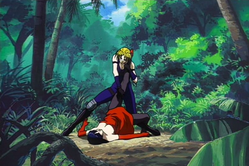 TekkenforceNET's tweet image. #1stCartoonCrush   Anna y Nina, ¿quien podria resistirse? Esten haciendo lo que esten haciendo en esa escena...