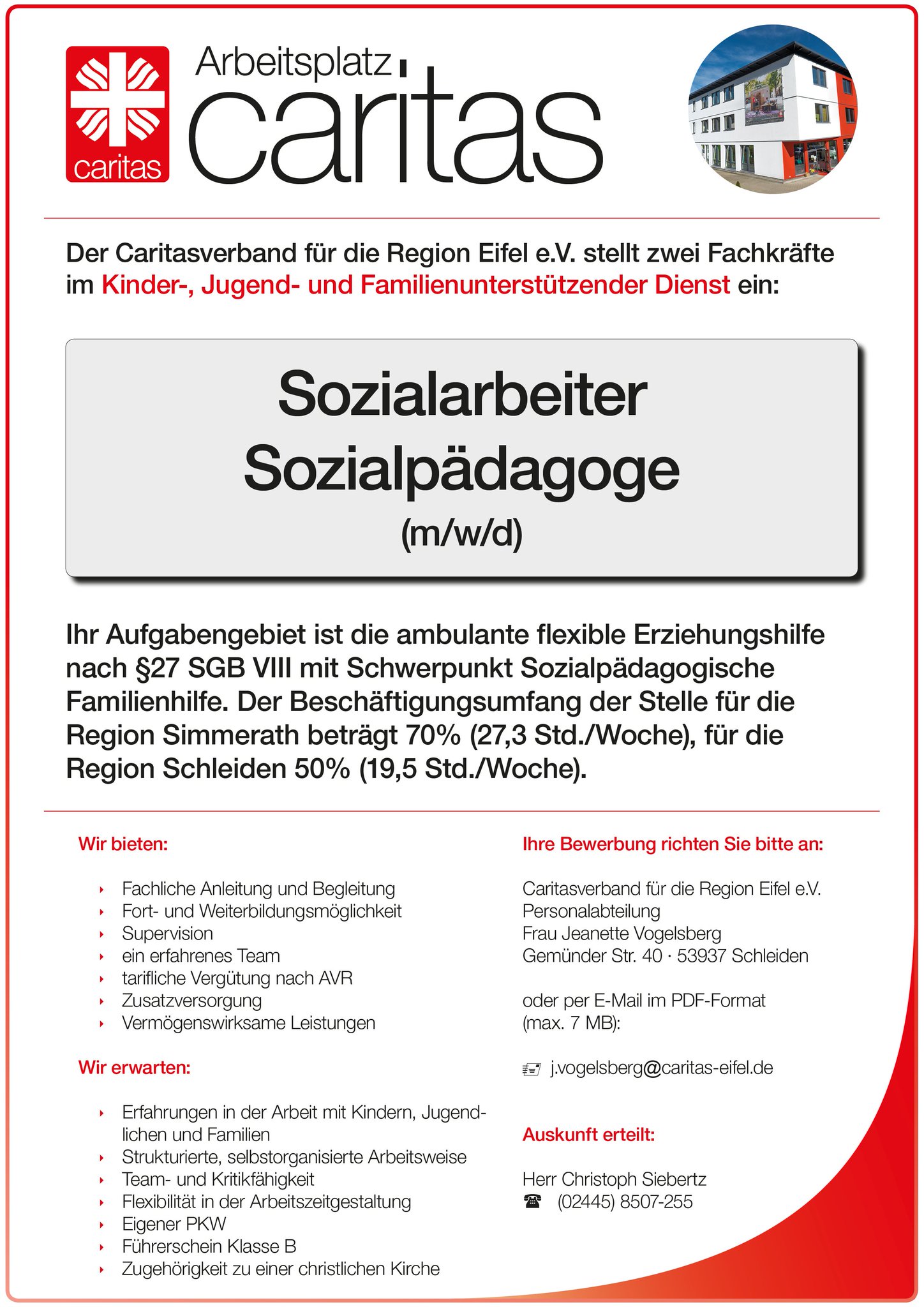 stellenanzeigen sozialarbeiter